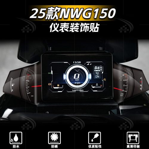 本田NWG150仪表周围装饰卡通贴纸