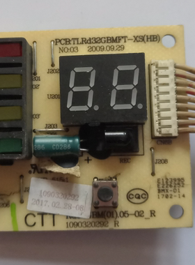 适用空调显示板接收板接收器面板PCB:TLRD32GBMFT(SY)-XS(HB)适用