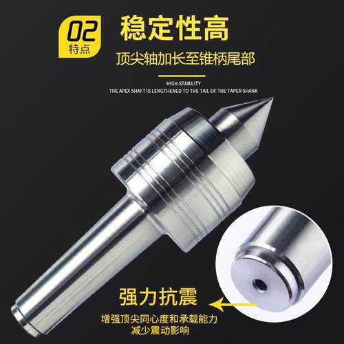 新款烟台重型回转顶针5号尖6号D515 D516中重型活顶D414D包邮