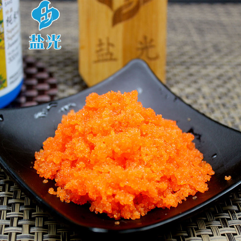 红黄黑绿蟹子即食飞鱼多春鱼籽酱400g寿司食材