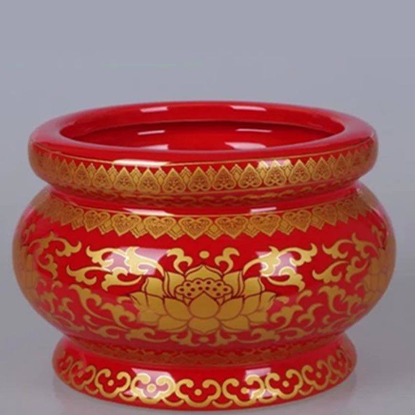 财神陶瓷香炉家用居室供奉烧香炉供佛佛堂小香炉佛具佛具用品,家居饰品,国学摆件,淘宝优惠券,粉丝福利购,淘宝优惠卷