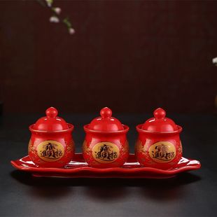 家用现代供水专用杯 财神酒盅仙家杯 道家水杯中式 莲花净水杯