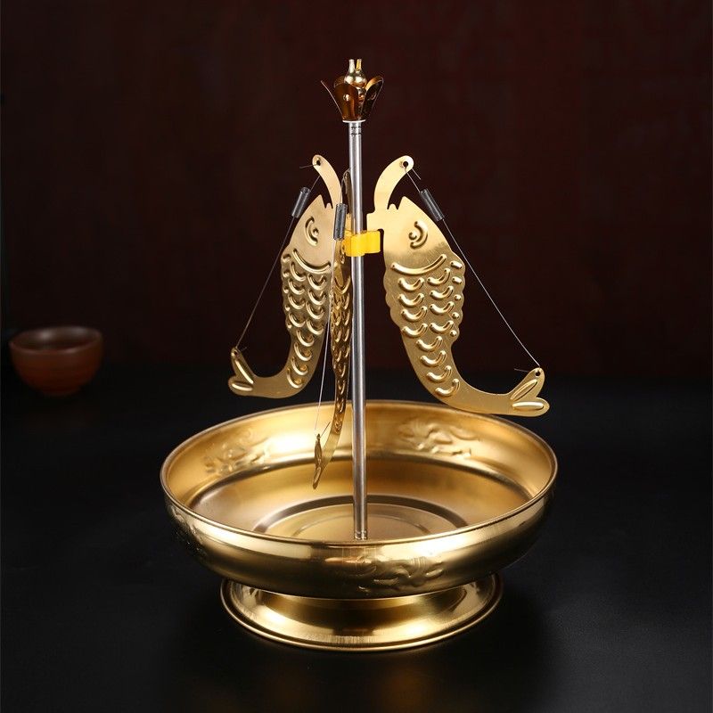 檀香专用盘香架香托 家用 供香塔香盘24小时盘香炉香架盘香支架