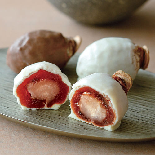 日本 柿小雪 巧克力醇厚柿子自家农场信州「市田柿子」 手工制作