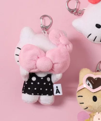 订购 日本正版三丽鸥泳衣蝴蝶结 HELLO KITTY联名 ALAND 毛绒挂件