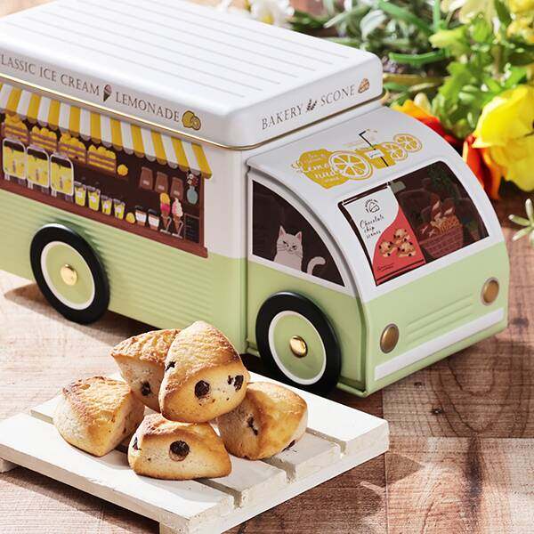 【情人节限定】猫咪食物卡车铁罐（烤饼）日本满200包直邮kd,零食/坚果/特产,欧式面包,淘宝优惠券,粉丝福利购,淘宝优惠卷