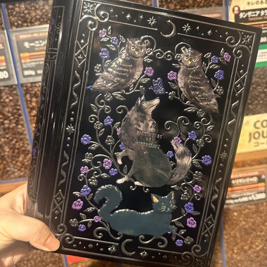 【圣诞节限购】日本猫头鹰迷你魔法詞典铁罐 含脆餅 kaldi