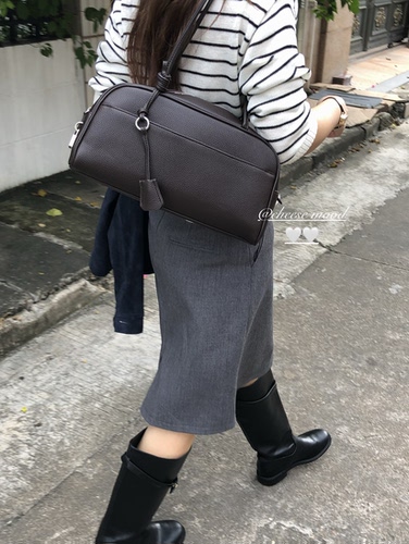 芝士商店~韩系经典气质波士顿包