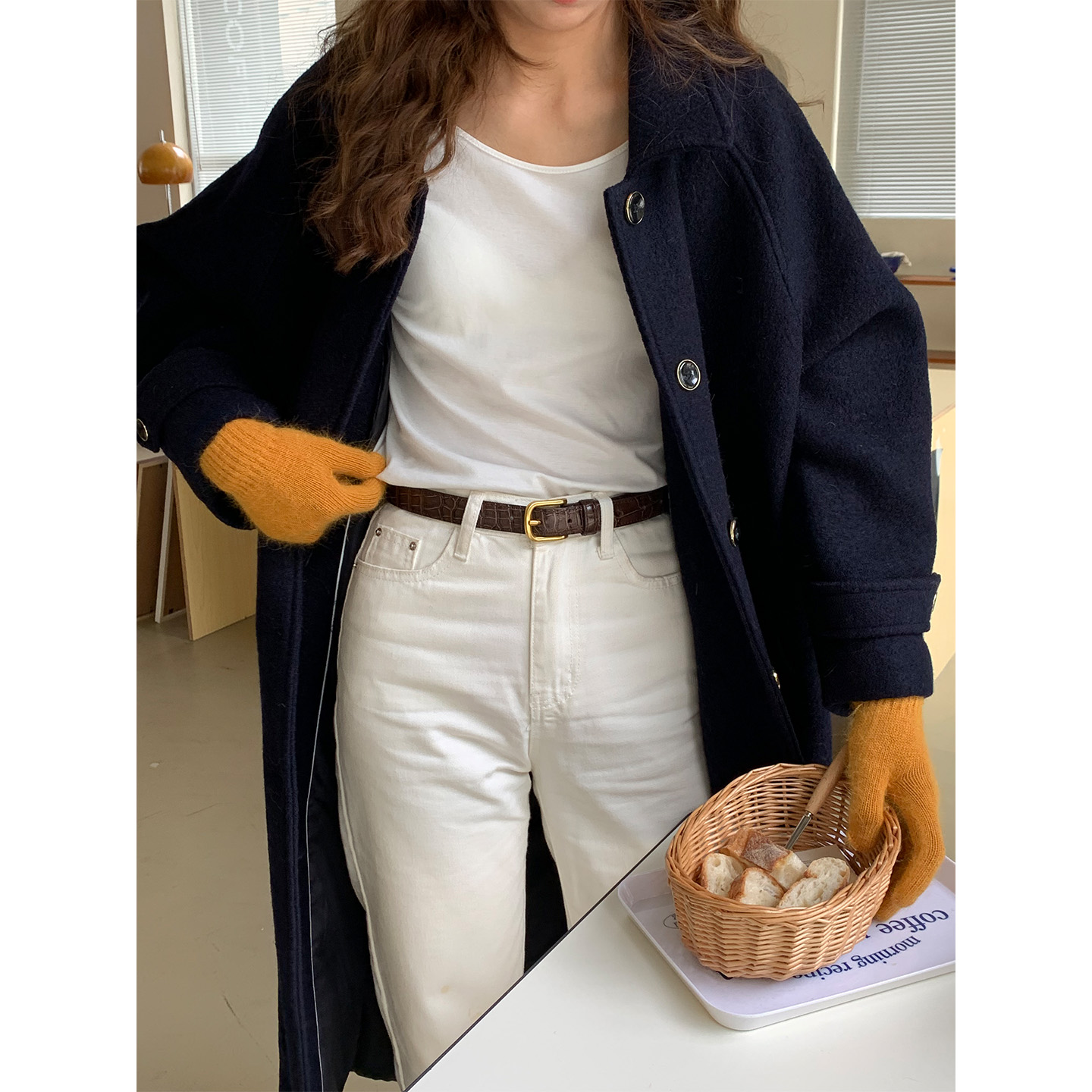 芝士商店定制款精致头层牛皮皮带