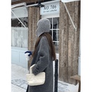 柳智敏同款 针织护耳帽女秋冬飞行帽子巴拉克拉法帽显脸小毛线帽