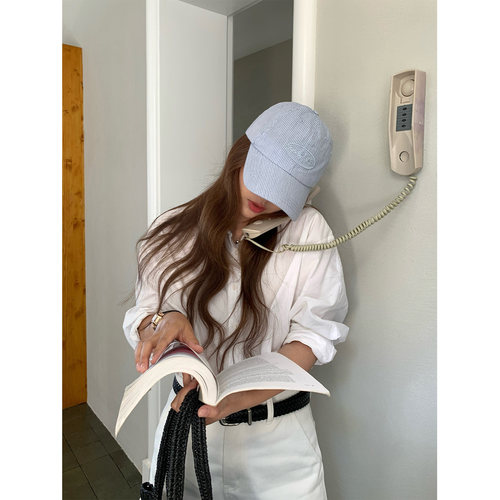 芝士商店~韩系海盐清爽鸭舌帽女