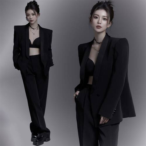 个人西装主题艺术照摄影服装