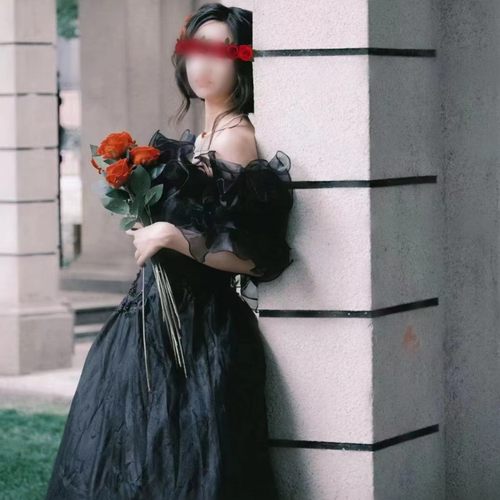 复古婚纱礼服写真摄影