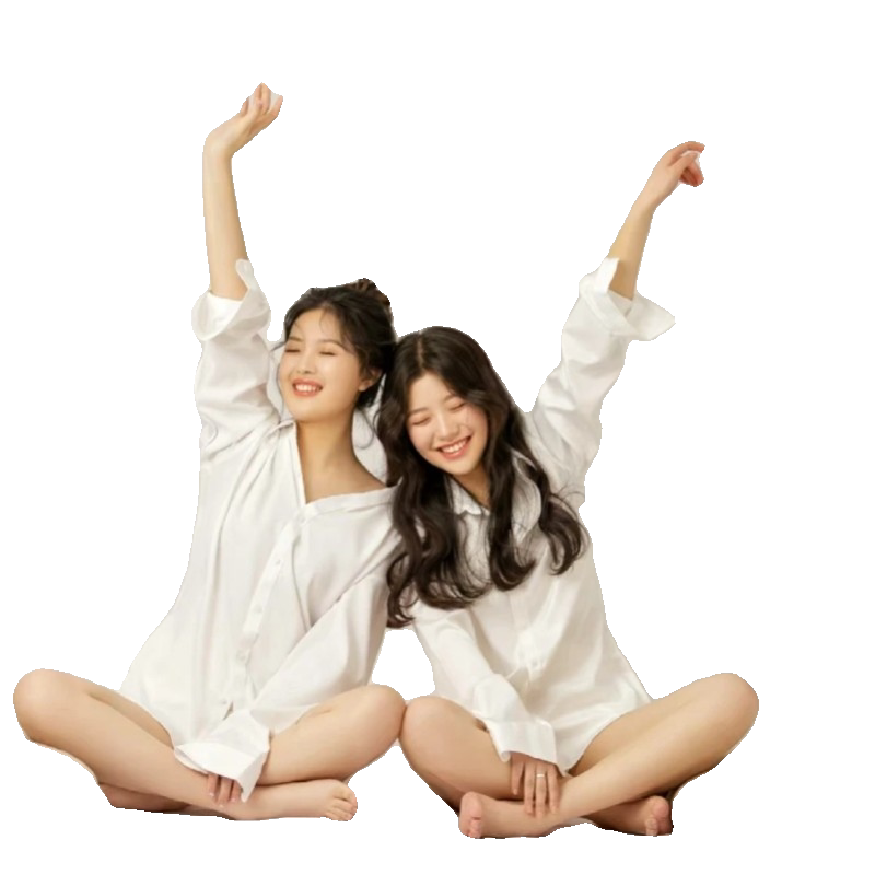 闺蜜拍照姐妹艺术照主题服装
