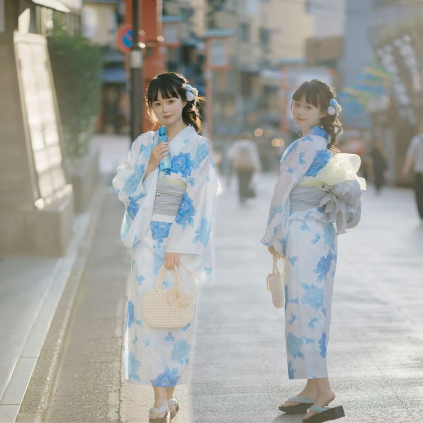 和服女日式神明新款少女和服