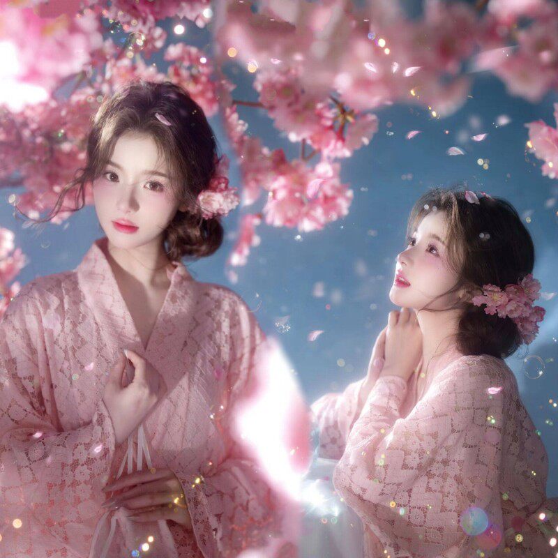 和服浴衣服装改良神明日式少女