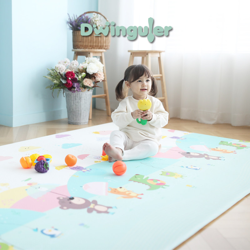 Dwinguler韩国康乐宝宝爬行垫图片
