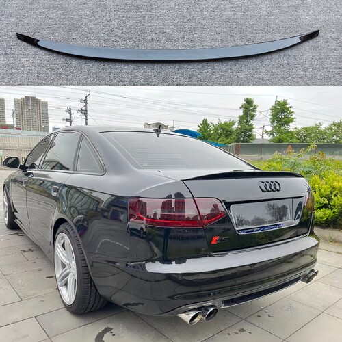 2005-2011款A6L改装免打孔尾翼