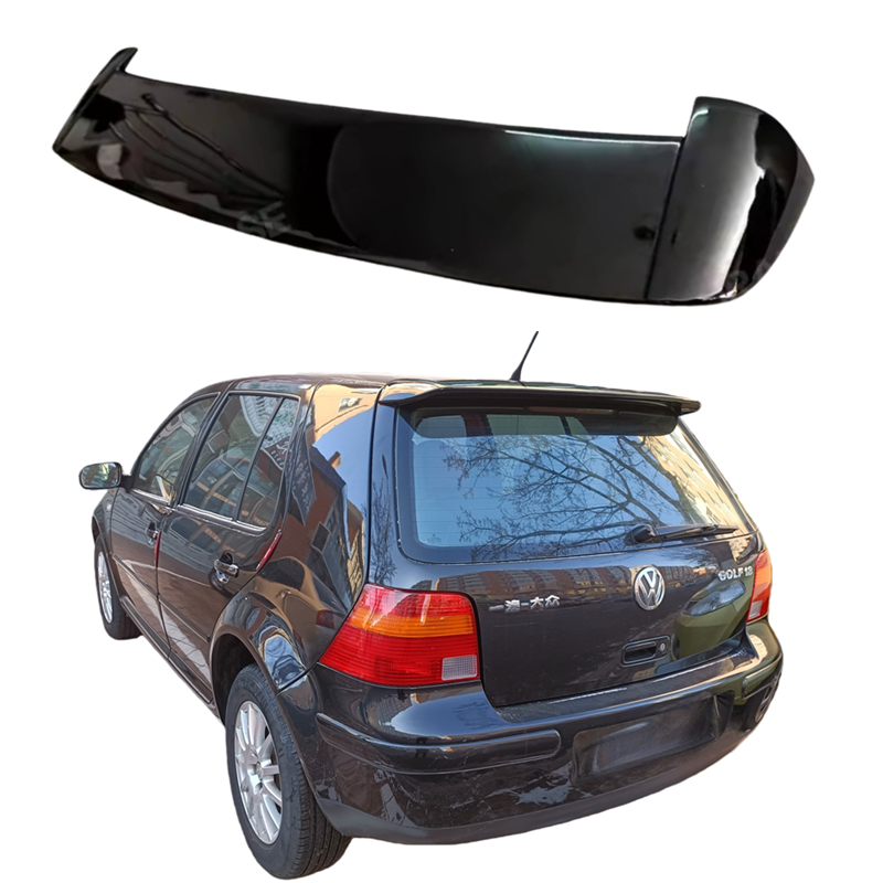 适用于2004-2008款大众高尔夫4尾翼 MK4 高4 改装专用免打孔顶翼