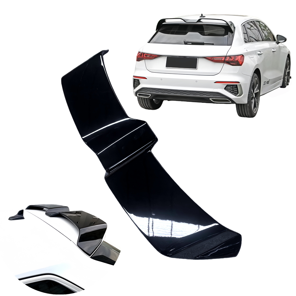 适用于奥迪A3 8Y Sportback 2021-25款顶翼尾翼扰流板外饰改装件