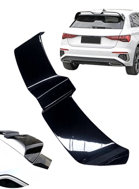 适用于奥迪A3 8Y Sportback 2021-25款顶翼尾翼扰流板外饰改装件