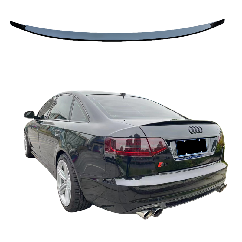 2005-2011款A6L改装免打孔尾翼