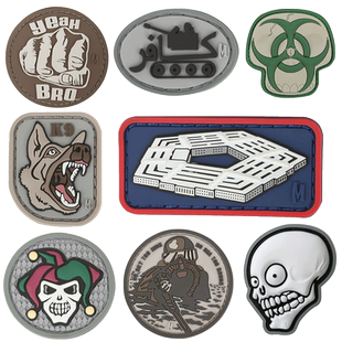 美国Maxpedition迈比迪炫美马战术个性魔术贴臂章背包士气章