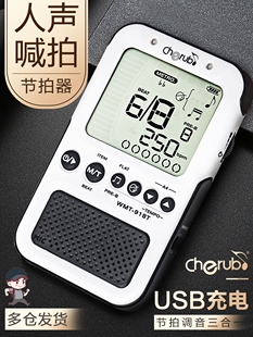 小天使人声钢琴节拍器考级专用精准吉他古筝架子鼓通用电子调音器