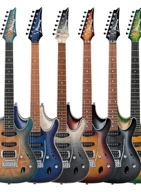 IBANEZ依班娜SA360NQM电吉他GSA60 SA360/460入门小双摇吉他套装
