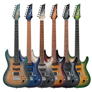 IBANEZ依班娜SA360NQM电吉他GSA60 SA360/460入门小双摇吉他套装