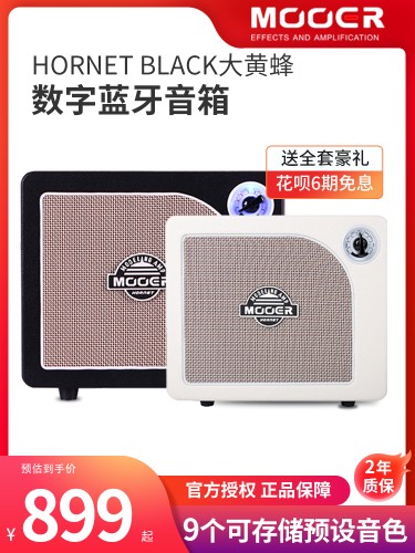 MOOER魔耳HORNET BLACK大黄蜂DH01蓝牙数字建模音箱电吉他音箱