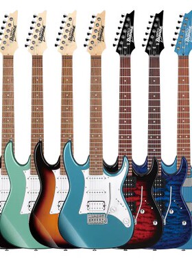 Ibanez依班娜电吉他GRX40/70 AZES40/31 GRG170DX初学者吉他套装