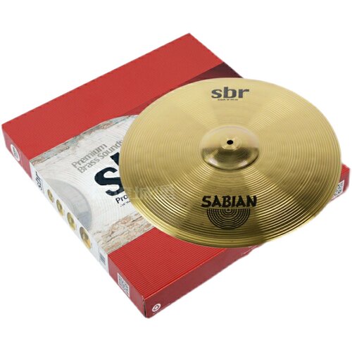 沙宾SABIAN 镲片SBR16 18寸Crash单片装架子鼓吊镲加拿大进口包邮