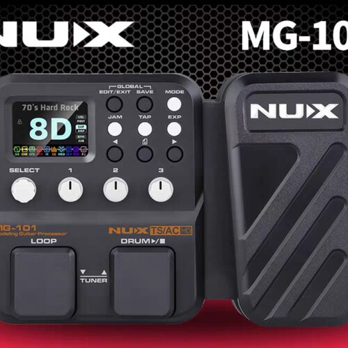 NUX新款MG-101新手入门综合效果器电吉他效果器正品包邮