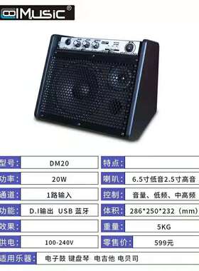 酷乐新款DM20 30 100 BP60D 80 DK35S系列多功能音箱户外演出包邮