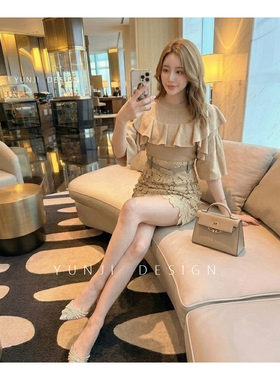 2026白色裙子裙裤女装春夏装蕾丝镂空包臀裙气质防走光半身裙短裙