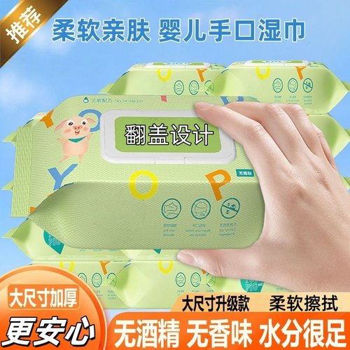 外出旅行家用大包手口屁湿巾纸