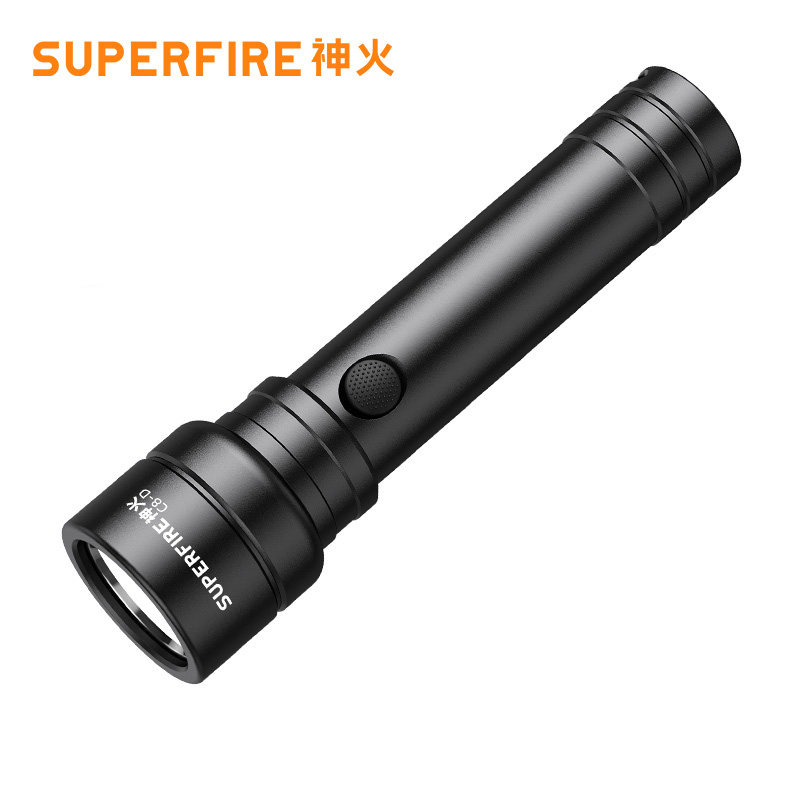 supfire神火防水骑行强光手电筒