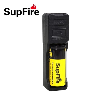 SupFire神火充电器强光手电筒专用18650/26650电池冲电器USB座充
