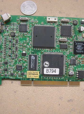 广播级DVStorm XA Plus专业非线编卡一张 DVX-F1 拆机