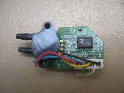 线路板带MPX2010DP气体流量传感器 拆配件价格