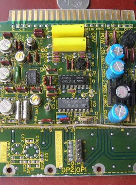 破 电路板带三枚OP02CJ 金封运放和AD580JH 拆配件价 研究价