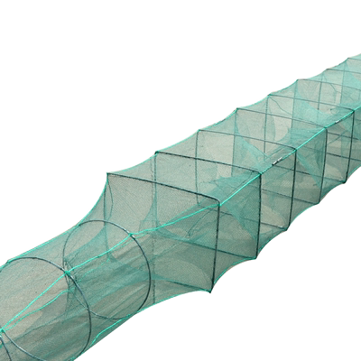 加大框虾笼渔网鱼网加厚可折叠捕鱼网鱼笼黄鳝笼捕虾网龙虾地网笼