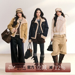 FPMZ牛仔外套+假两件针织外套+牛仔裤