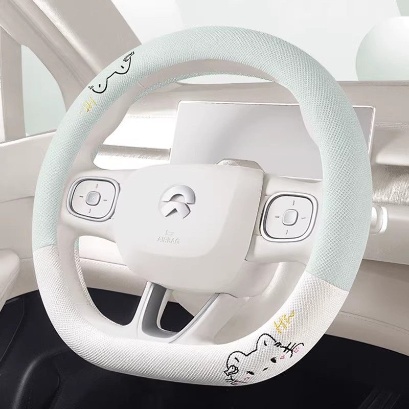 汽车方向盘套四季通用型麻料小鹏粉色圆形G6专用免手缝运动型可爱,汽车用品/电子/清洗/改装,方向盘套,淘宝优惠券,粉丝福利购,淘宝优惠卷