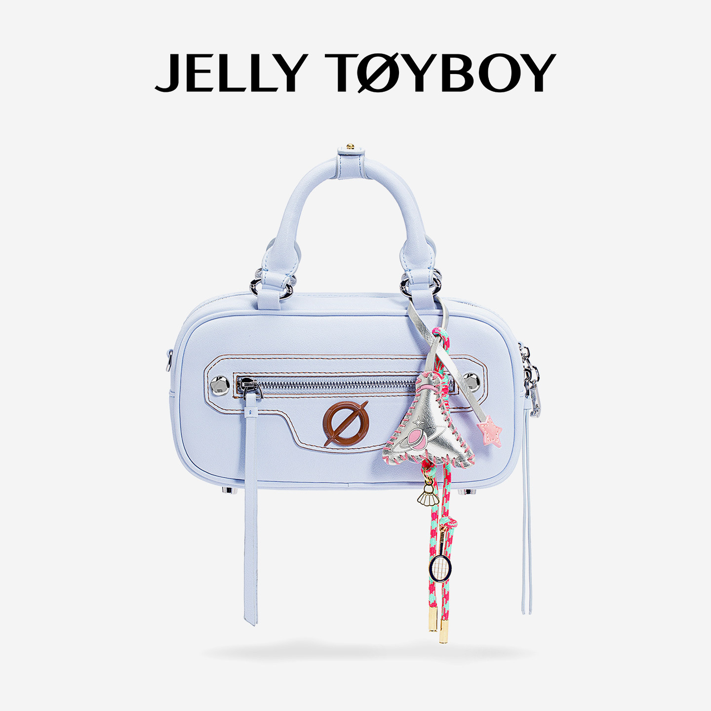 【新品】JTB极光波士顿包.手提机车包女小众斜挎高级不撞款小拎包