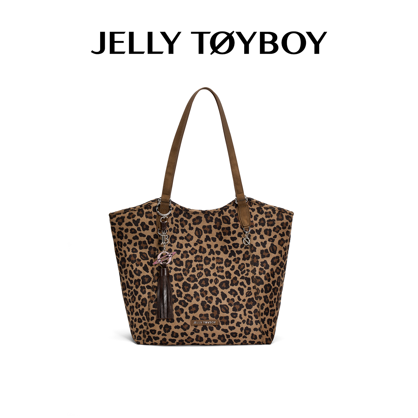 【新品】JTB空集豹纹托特包.2025新款豹纹包包女大容量通勤单肩包