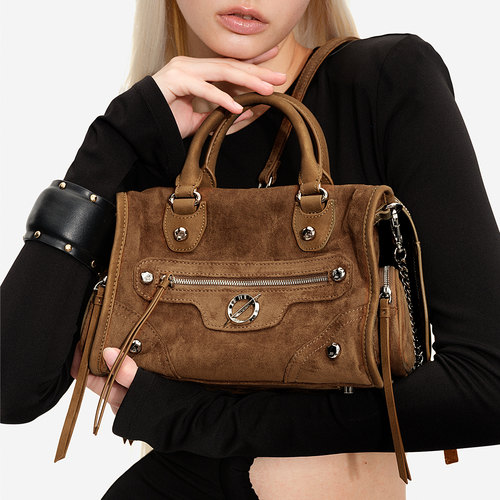 2025新款游牧风机车包手提斜挎包