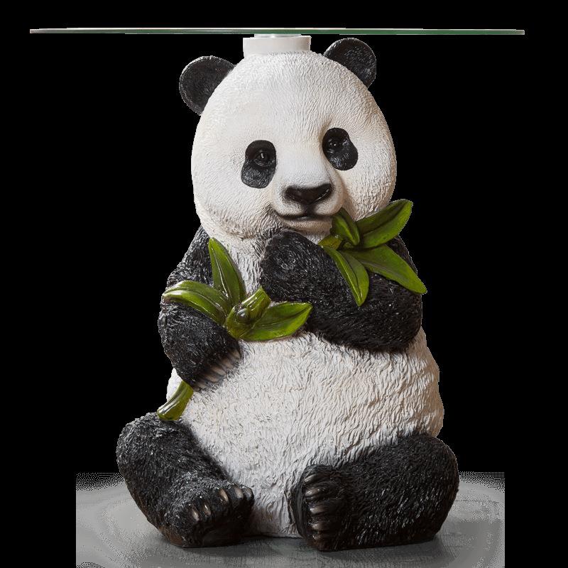 厂家厦门桌子茶几圆桌方桌边几咖啡桌底座装动物工艺饰品摆件