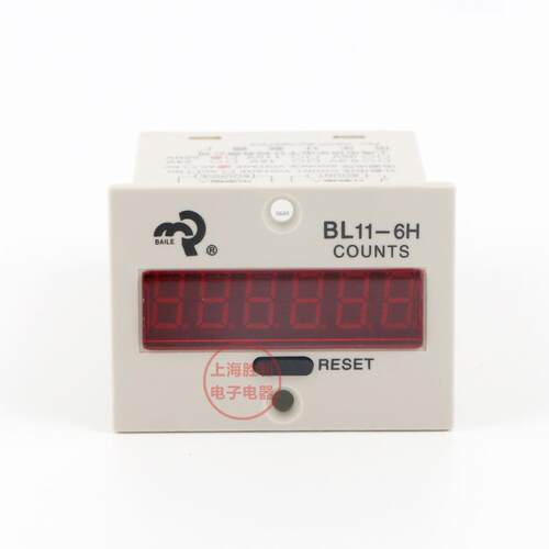 BAILECOUNTS计数器JDM11-6H/BL11-6H电子式累加计数